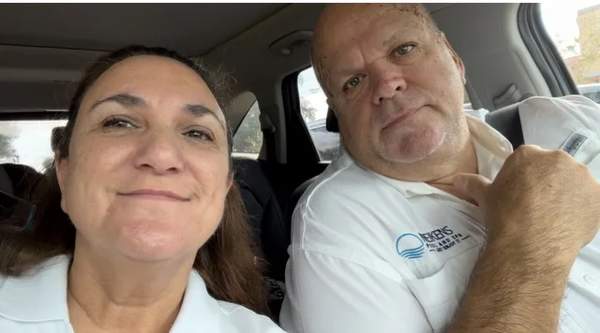 Portrait of Erik and Ada Neikens, owners of Neikens Pool & Spa